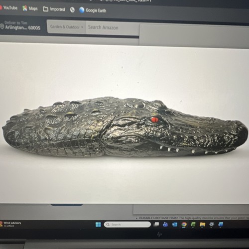 Foam alligator head - foam,