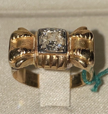 Bague Ancienne Tank Art Déco