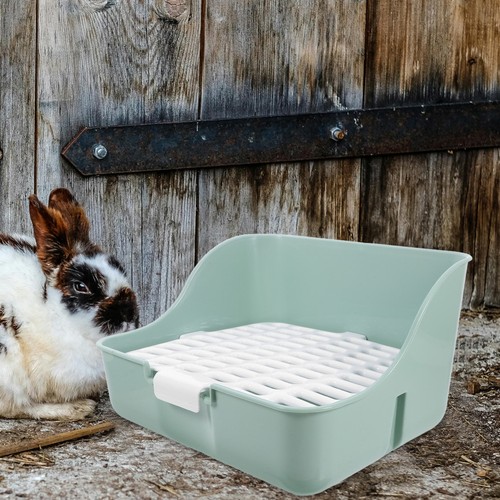 Bacs litière pour lapins - bacs,