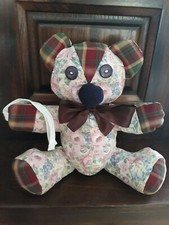 Doudou ourson fait main avec ou sans attache sucette