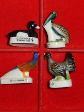 4 feves differentes -  OISEAUX