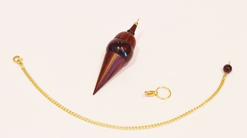 Pendule pendentif grenat - pendule,