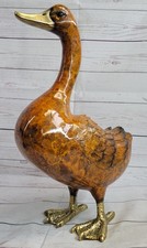 Statue Sculpture Canard Bronze