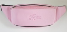 Sac Banane Zippé Rose Lacoste
