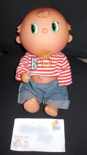 Doudou peluche poupée dure - doudou,