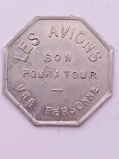 jeton de manège les avions attraction