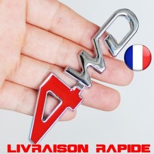 Autocollant 3D Chrome Voiture Emblème LOGO Sticker Auto 4WD SUV Métal Sport