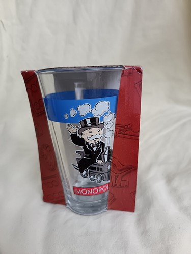 Verre monopoly modele bleu - modele,