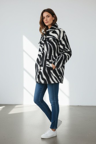Manteau femme one step noir - manteau,
