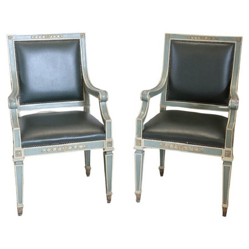 Paire fauteuils anciens de - paire,