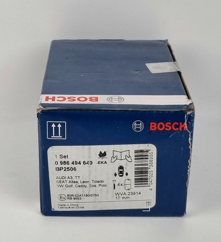 Bosch 986 494 649 plaquettes - bosch,