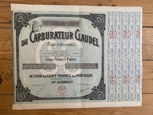 Deco carburateur claudel - =,
