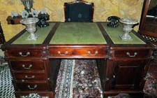 BUREAU DOUBLE EN BOIS NOBLE BUREAU BUREAU DOUBLE BUREAU Biedermeier art moderne