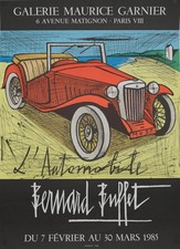 Bernard BUFFET : L'automobile