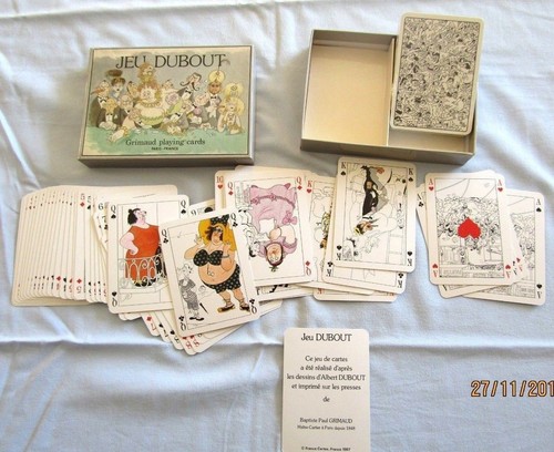 Dubout jeux cartes - de,