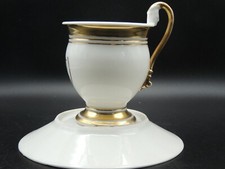 BELLE TASSE EMPIRE PORCELAINE DE PARIS ANSE ANTHROPOMORPHE 