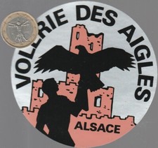AUTOCOLLANTS . VOLERIE des AIGLES - Alsace