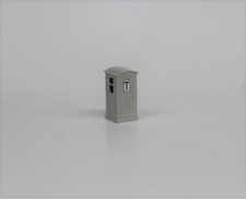 9158DM Cabine Téléphone Long Linea Ferroviaire Échelle Ho 1:87
