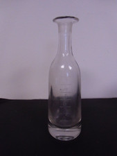 ANCIENNE TOPETTE de 10 DOSES ABSINTHE  VERRE  BOUTEILLE CARAFE BISTROT