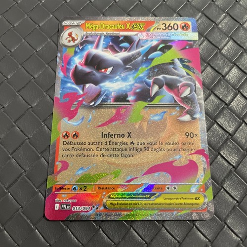 Carte pokémon méga - pokémon, méga-dracaufeu