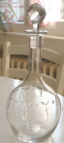 Carafe ancienne cristal - carafe,