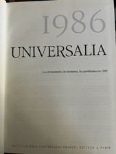 Encyclopaedia Universalis - Universalia 1986