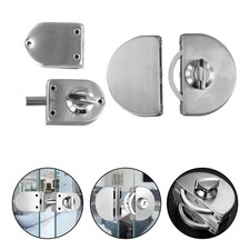 Serrure de sol double face avec design de serrage innovant pour portes vitrées