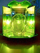 Modern Family Life Fragrance Oil Lamp Green Wolf e206 