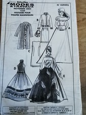 T 15 PATRON VESTIARE  POUPEE