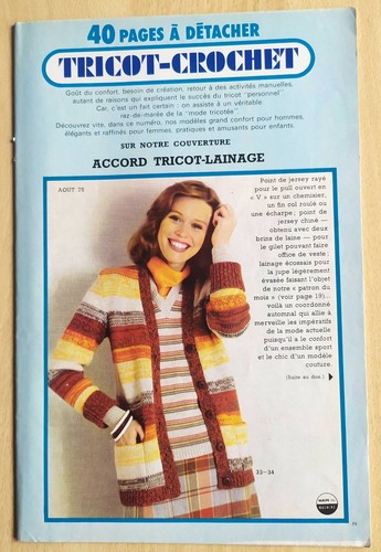 Tricot crochet modes - crochet,