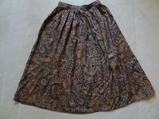 JUPE midi MARKS & SPENCER imprimé cachemire Taille 42 UK 14 - VINTAGE 90’S