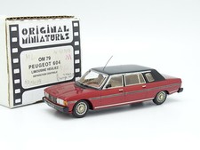 Original Miniatures 1/43 - Peugeot 604 Limousine Heuliez 4places avec separation