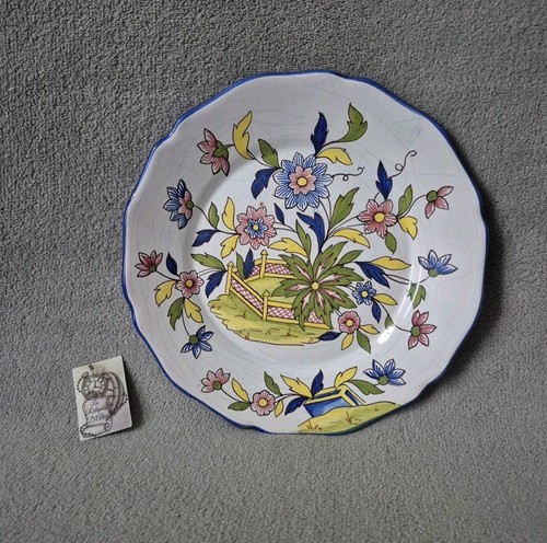 Assiette faïence charolles - en,