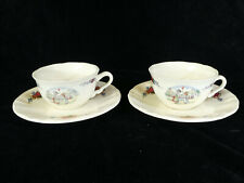 Paire de tasses et sous-tasses