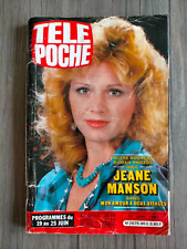 TELE POCHE 853 COUPE DU MONDE PLATINI MARADONA JEANE MANSON roman photo 06/1982