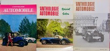 L'ANTHOLOGIE AUTOMOBILE VOITURES ANCIENNES CHARBONNEAUX DELAGE VOISIN CITROEN