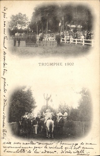 Triomphe 1902 hommage à - —,
