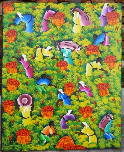 Grand tableau haïtien - grand,