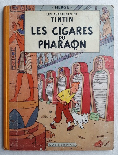 Tintin les cigares pharaon - ,