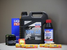 Kit de Maintenance Honda F6C Valkyrie Huile,Filtre à Huile Bougie Service