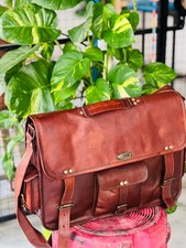 Épais Cuir Rabat Messager