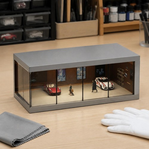 Vitrine led scène - vitrine,
