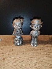 Lot De 2 figurine  danseuse flamenco En Métal A Saisir 