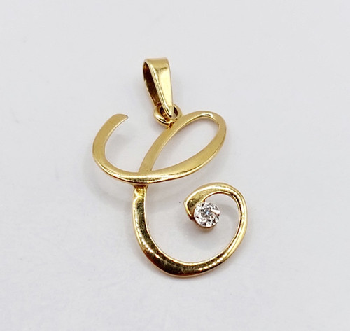 Pendentif vintage 18k - or,