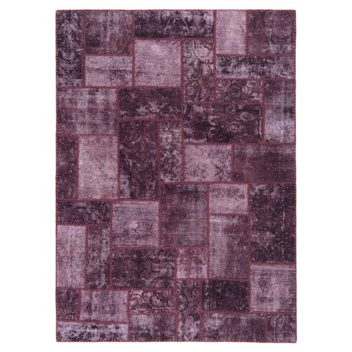 Tapis persan patchwork fait - persan,