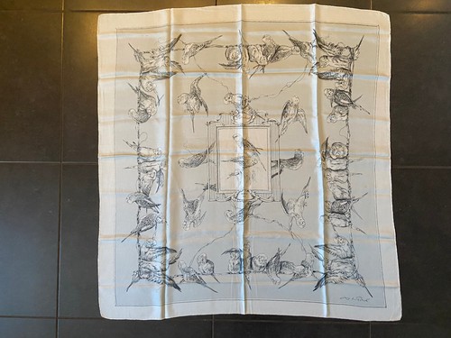 Foulard hermès soie - en,
