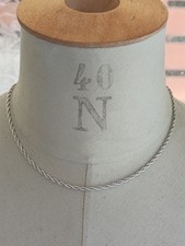 Collier Chaîne Argent Massif 925 - 4,6 g - 41 cm Bijoux Vintage