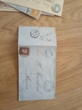 LETTRE  ALLEMAGNE 1855