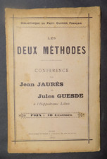 Les Deux Méthodes Conférence