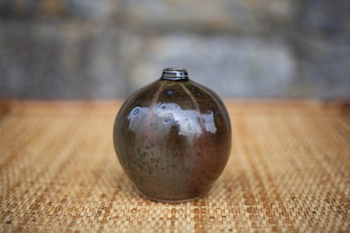 Vase boule ceramique